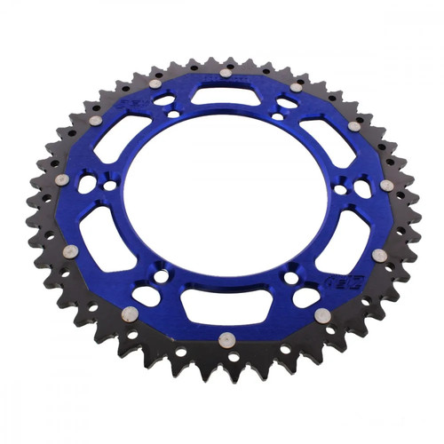 Pignone alluminio blu denti - alluminio,